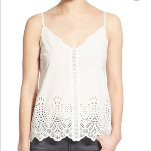 PAIGE Dalma Eyelet Cami